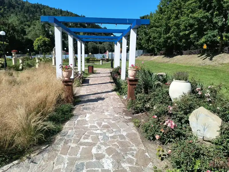 Ogrody tematyczne w Muszynie strefa relaksu